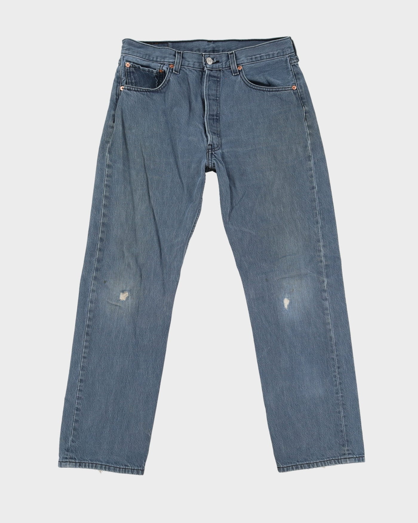 Levi's 501 Dark Wash Blue Jeans - W32 L29