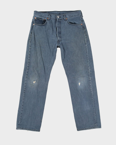 Levi's 501 Dark Wash Blue Jeans - W32 L29