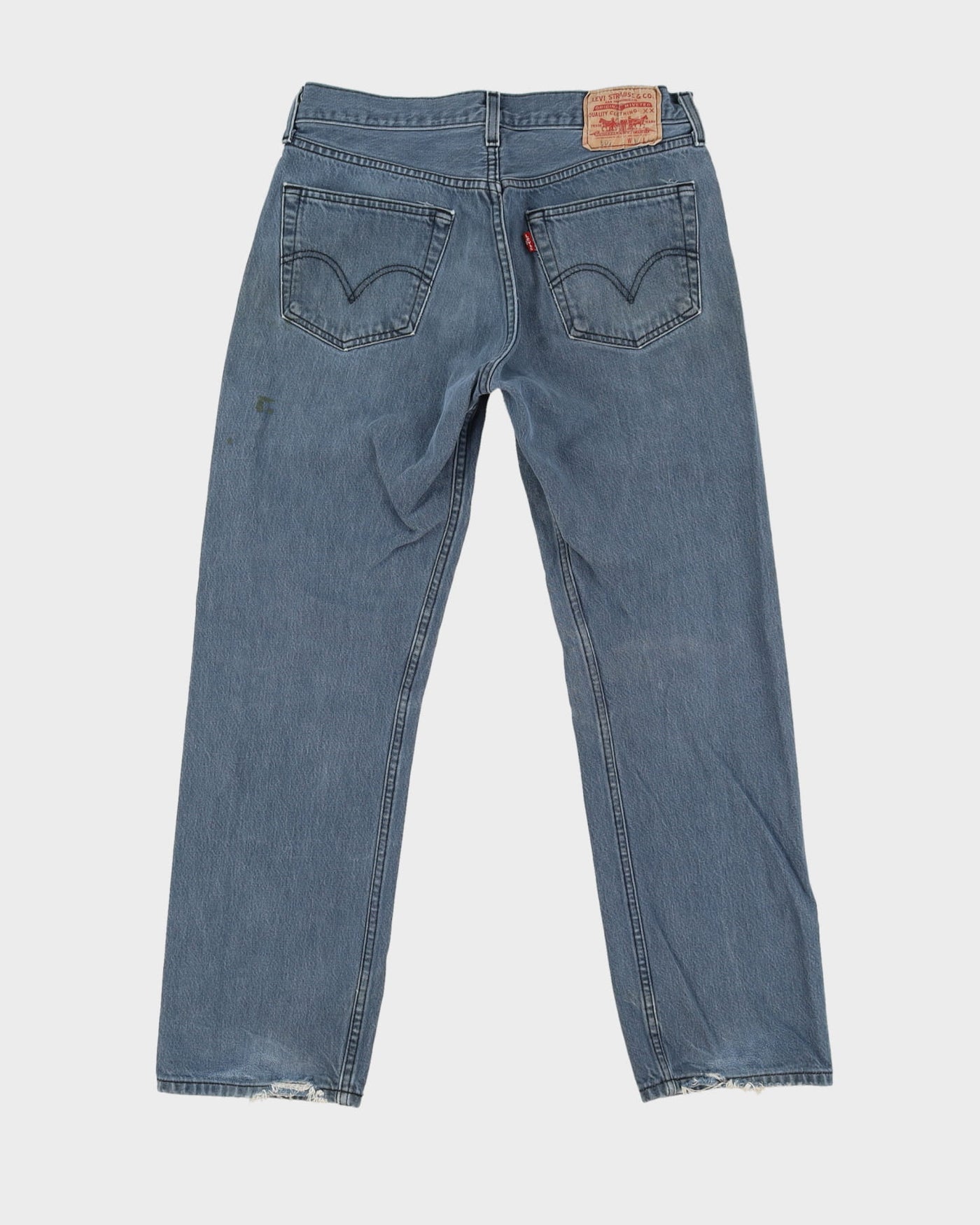 Levi's 501 Dark Wash Blue Jeans - W32 L29