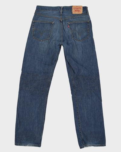 Vintage 90s Levi's 501 Dark Wash Blue Jeans - W32 L33