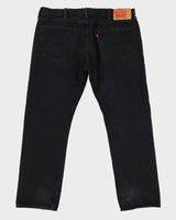 Levi's 501 Dark Wash Black Jeans - W42 L32