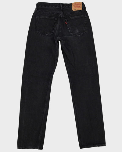 Levi's 501 Dark Wash Black Jeans - W31 L35