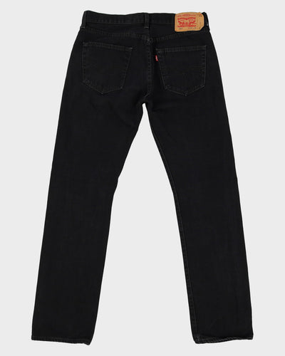 Levi's 501 Dark Wash Black Jeans - W34 L34