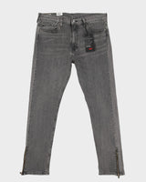 Vintage Deadstock With Tags Big E Levi's 510 Dark Wash Grey Jeans - W36 L31