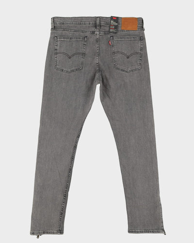 Vintage Deadstock With Tags Big E Levi's 510 Dark Wash Grey Jeans - W36 L31