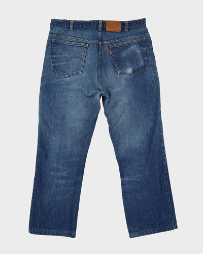 Vintage 80s Levi's Orange Tab Medium Wash Blue Jeans - W36 L28