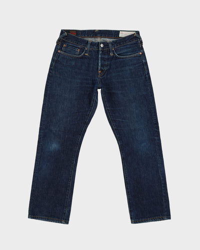 00s Y2K Evisu Dark Wash Blue Jeans - W30 L28