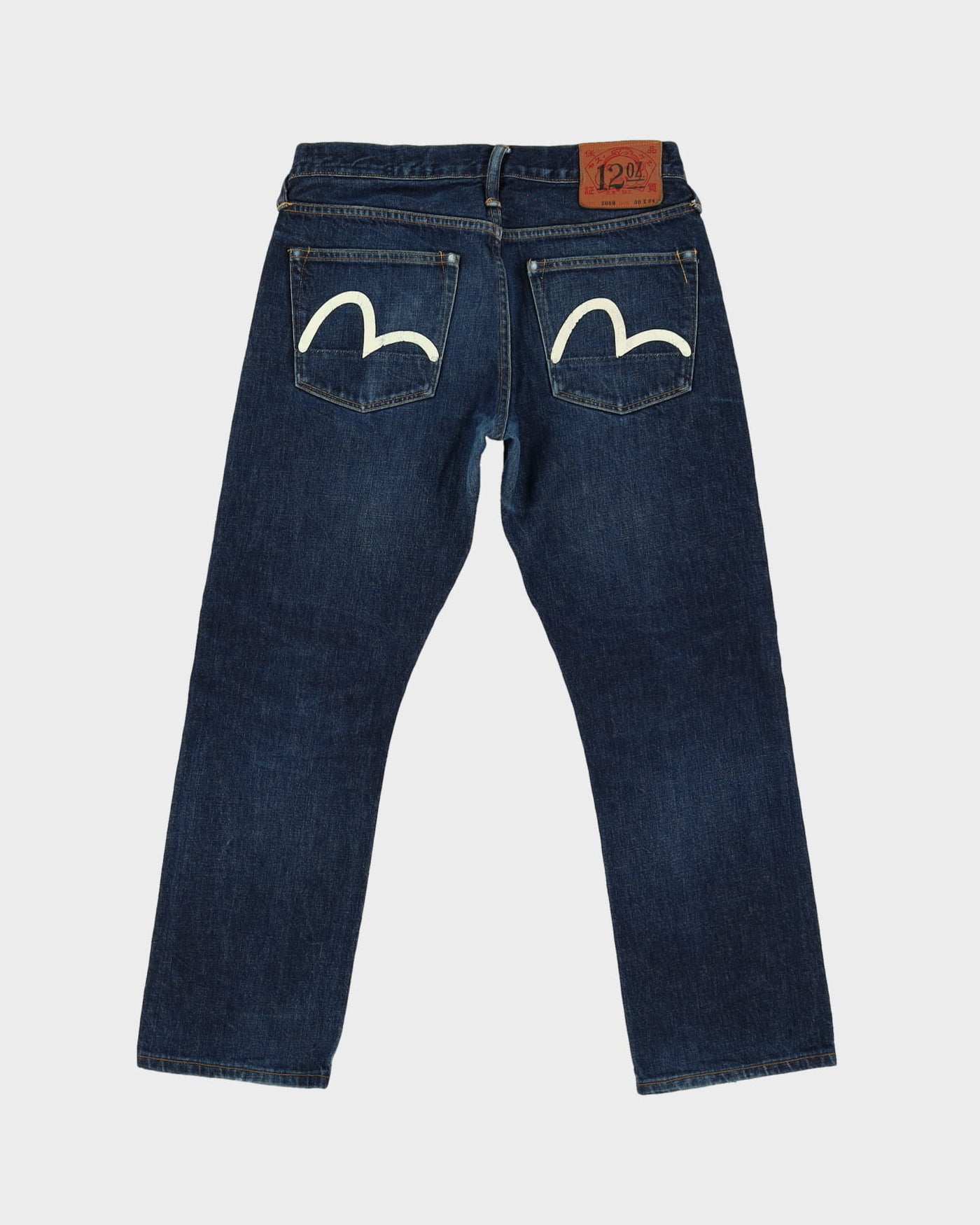 00s Y2K Evisu Dark Wash Blue Jeans - W30 L28
