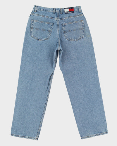 Vintage 90s Tommy Hilfiger Light Wash Blue Jeans - W32 L31