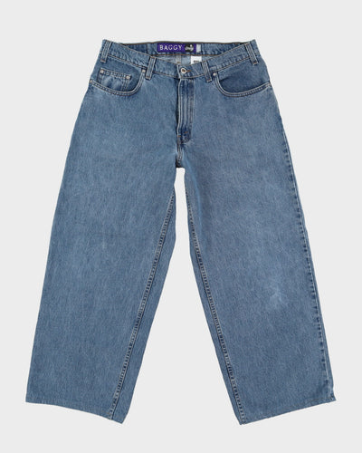 Vintage 90s Levi's SilverTab Baggy Medium Wash Blue Jeans - W34 L28