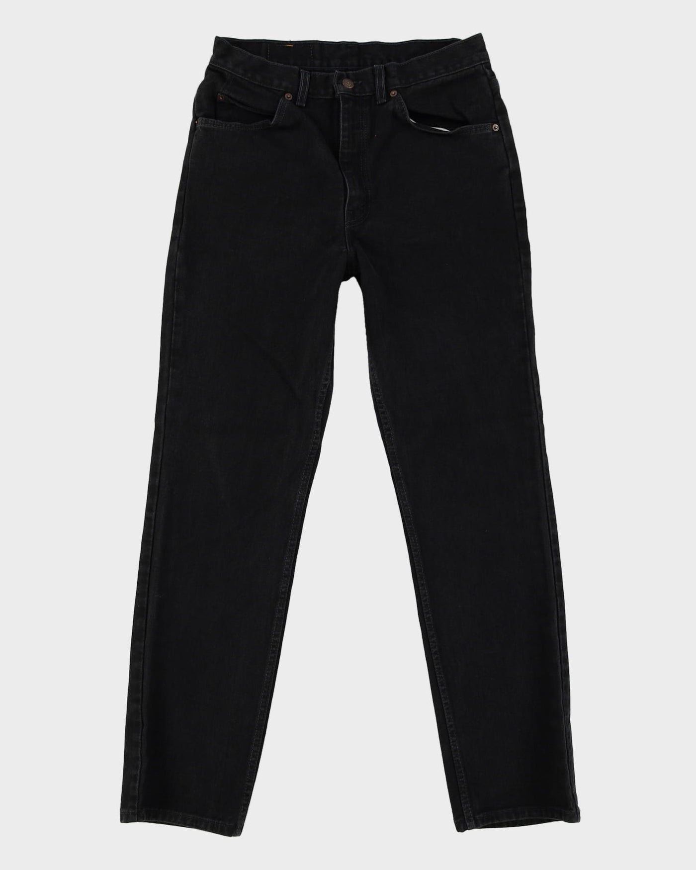 Vintage 80s Levi's Orange Tab Dark Wash Black Jeans - W31 L31