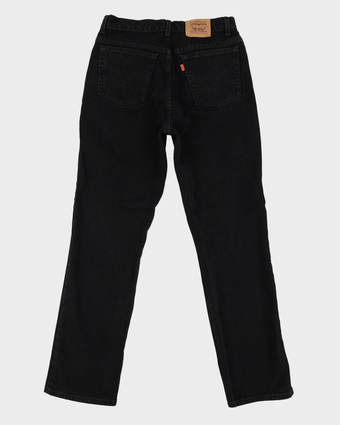 Vintage 80s Levi's Orange Tab Dark Wash Black Jeans - W31 L31