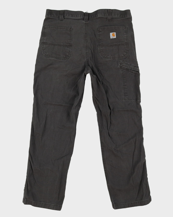 Carhartt Dark Grey / Faded Black Workwear Trousers / Jeans - W38 L30
