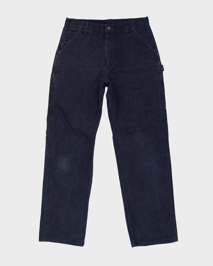 Carhartt Navy Workwear Jeans - W34 L33