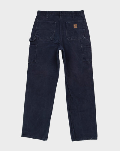 Carhartt Navy Workwear Jeans - W34 L33