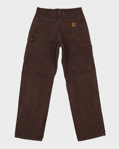 Vintage 90s Carhartt Brown Workwear Jeans - W29 L31