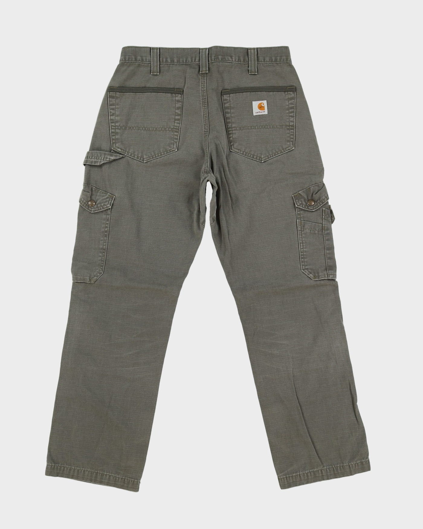 Vintage 90s Carhartt Green Double Knee Workwear Trousers / Jeans - W31 L29