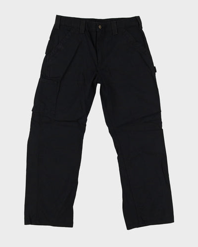 Vintage 90s Carhartt Black Workwear Trousers / Jeans - W34 L30
