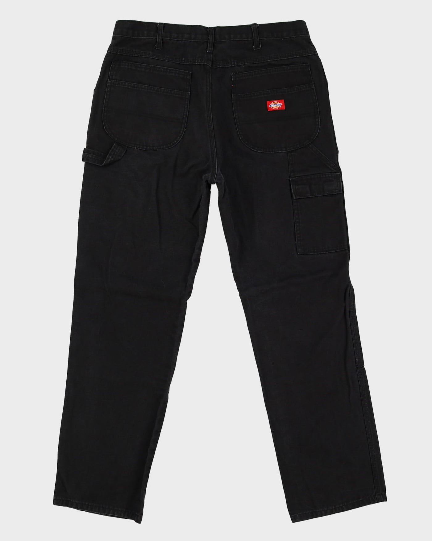Vintage 90s Dickies Black Double Knee Workwear Trousers / Jeans - W35 L31