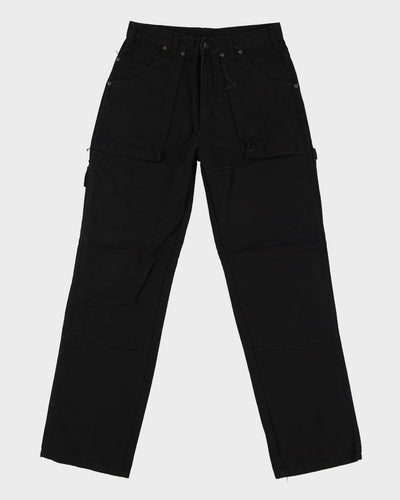 Vintage 90s Dickies Black Double Knee Workwear Trousers / Jeans - W30 L32
