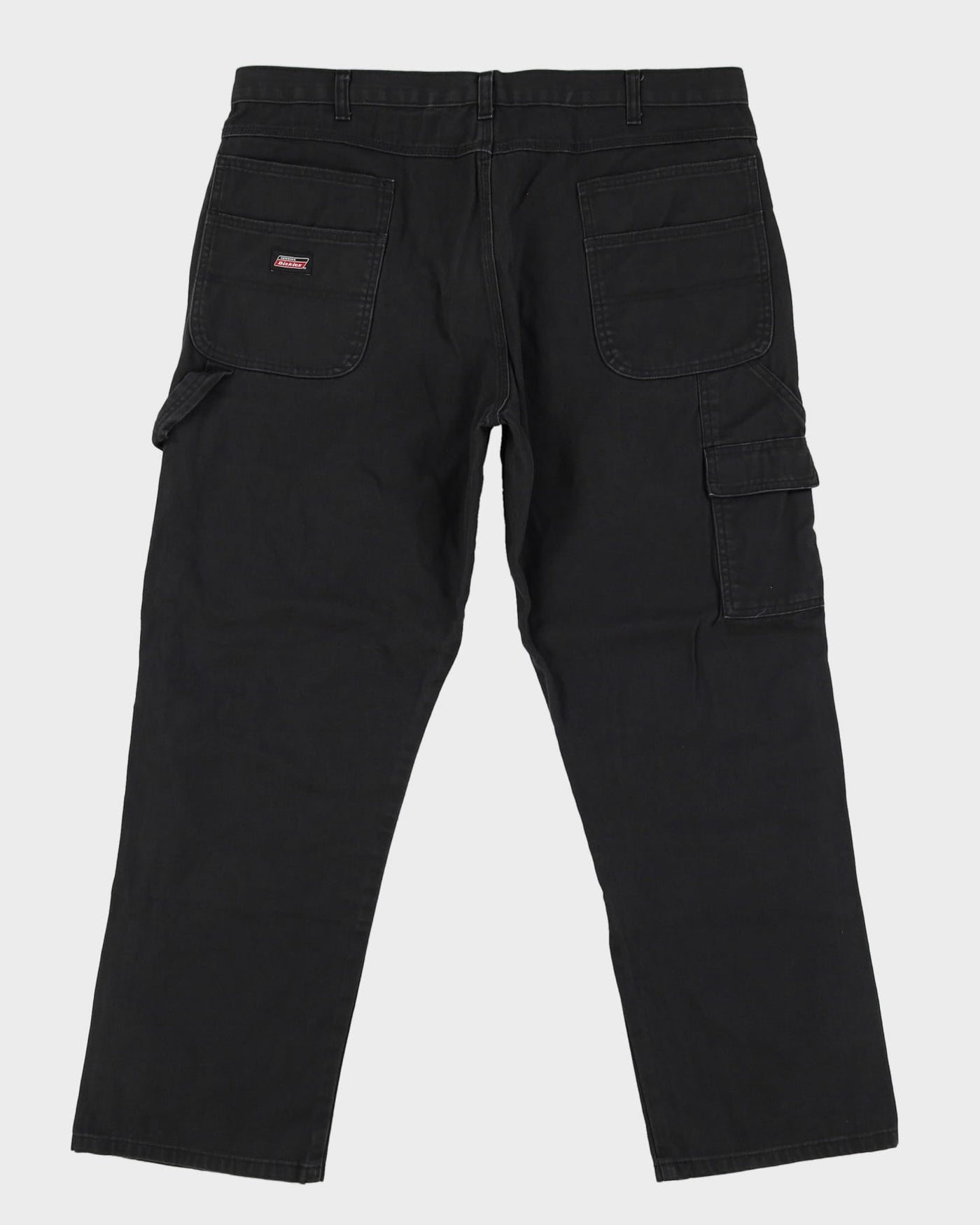 Vintage 90s Dickies Black Double Knee Workwear Trousers / Jeans - W40 L30