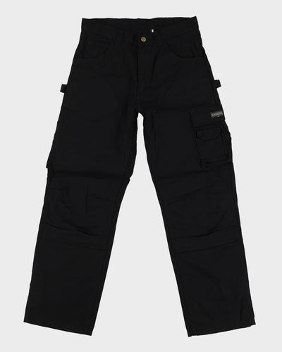 Vintage Dakota Black Double Knee Workwear Jeans - W33 L31