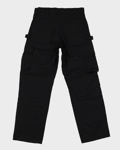 Vintage Dakota Black Double Knee Workwear Jeans - W33 L31