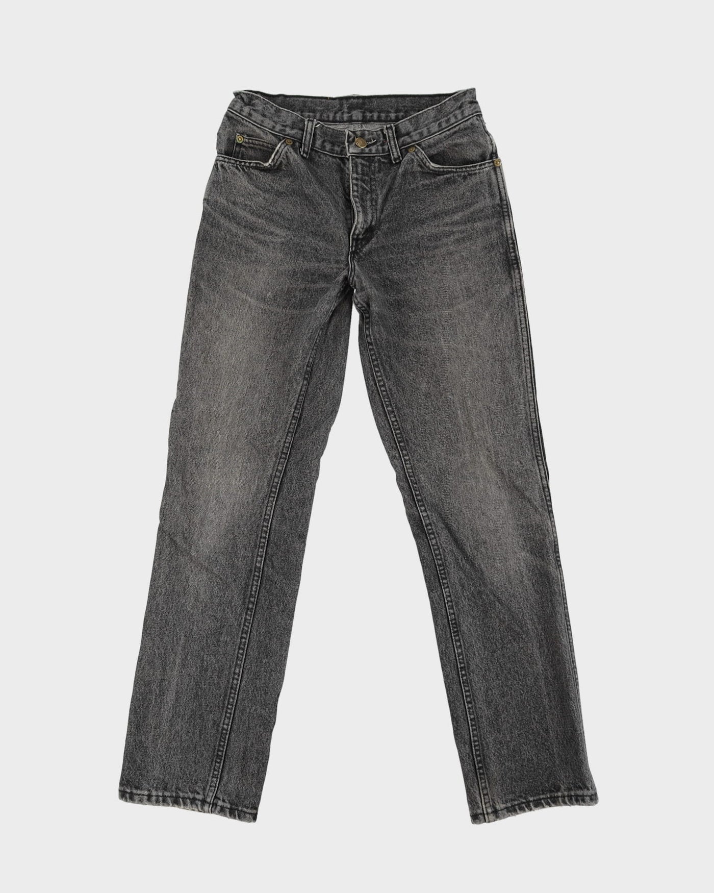Vintage 90s LEE Dark Wash Black / Faded Black Jeans - W28 L30