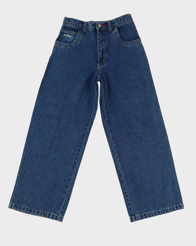 00s Y2K Extreme Zone Blue Baggy Oversized Jeans - W27 L29