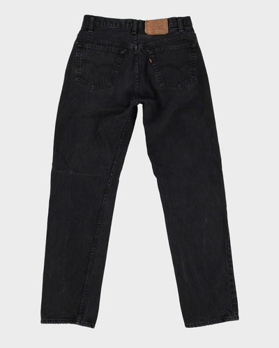 Vintage 90s Levi's 501 Dark Wash Black Jeans - W30 L32