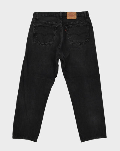 Vintage 90s Levi's 501 Dark Wash Black Jeans - W36 L28