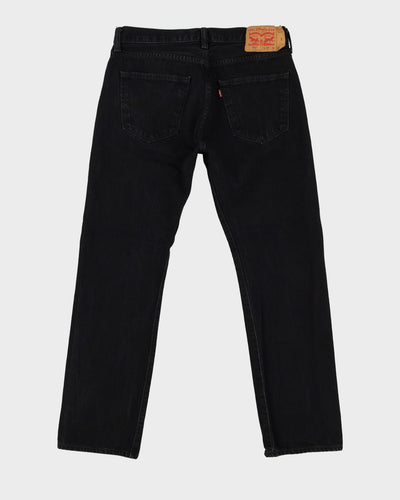 Vintage 90s Levi's 501 Dark Wash Black Jeans - W34 L31