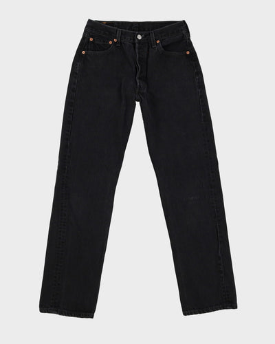 Vintage 90s Levi's 501 Dark Wash Black Jeans - W28 L31