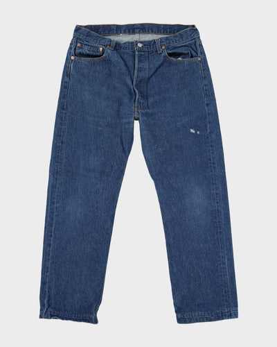 Vintage 80s Levi's 501 Medium Wash Blue Jeans - W34 L29