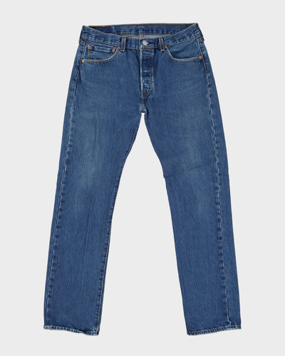 Vintage 90s Levi's 501 Medium Wash Blue Jeans - W32 L32