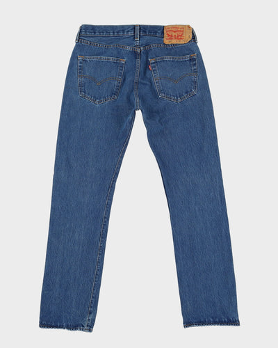 Vintage 90s Levi's 501 Medium Wash Blue Jeans - W32 L32