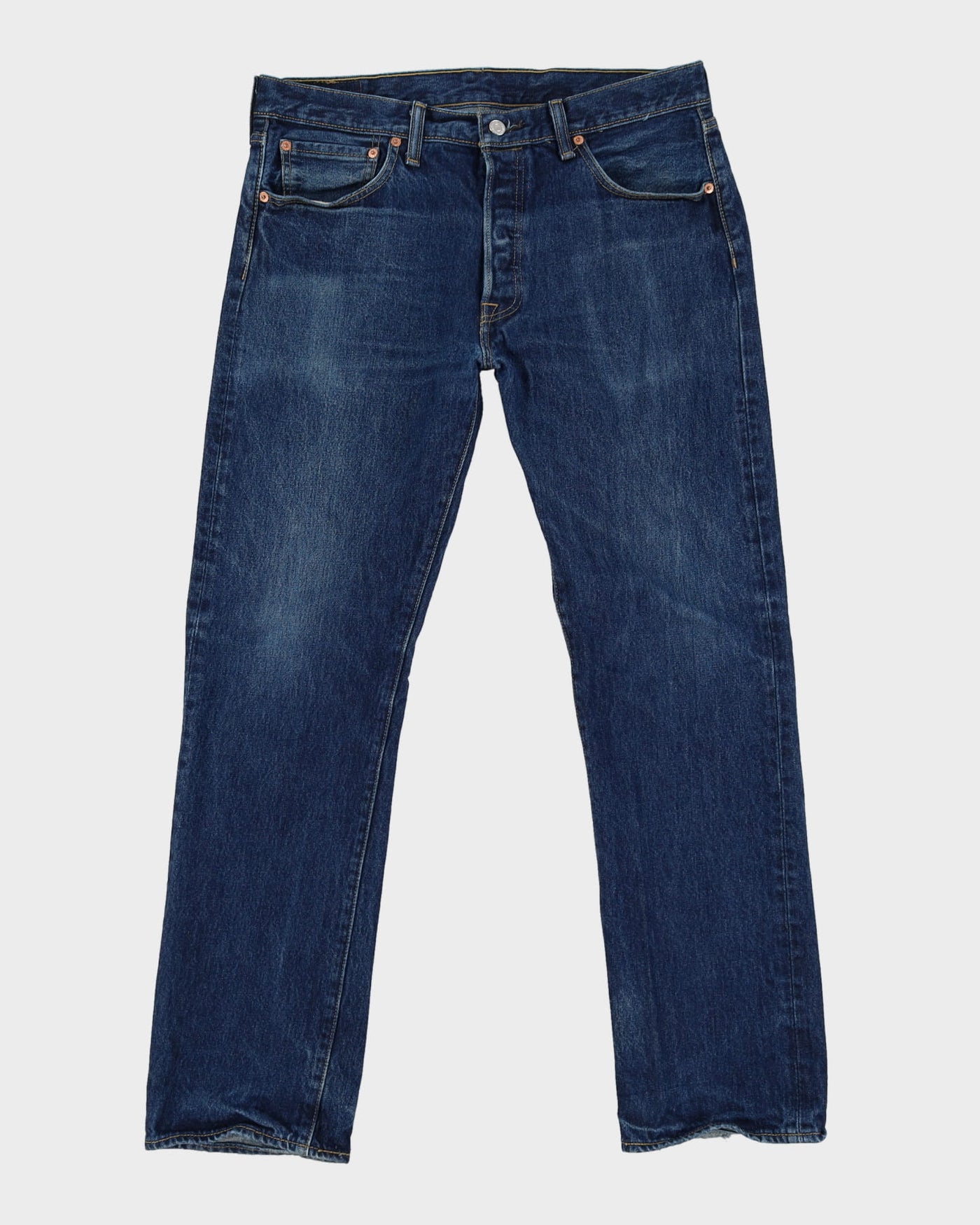 Vintage 90s Levi's 501 Dark Wash Blue Jeans - W34 L32
