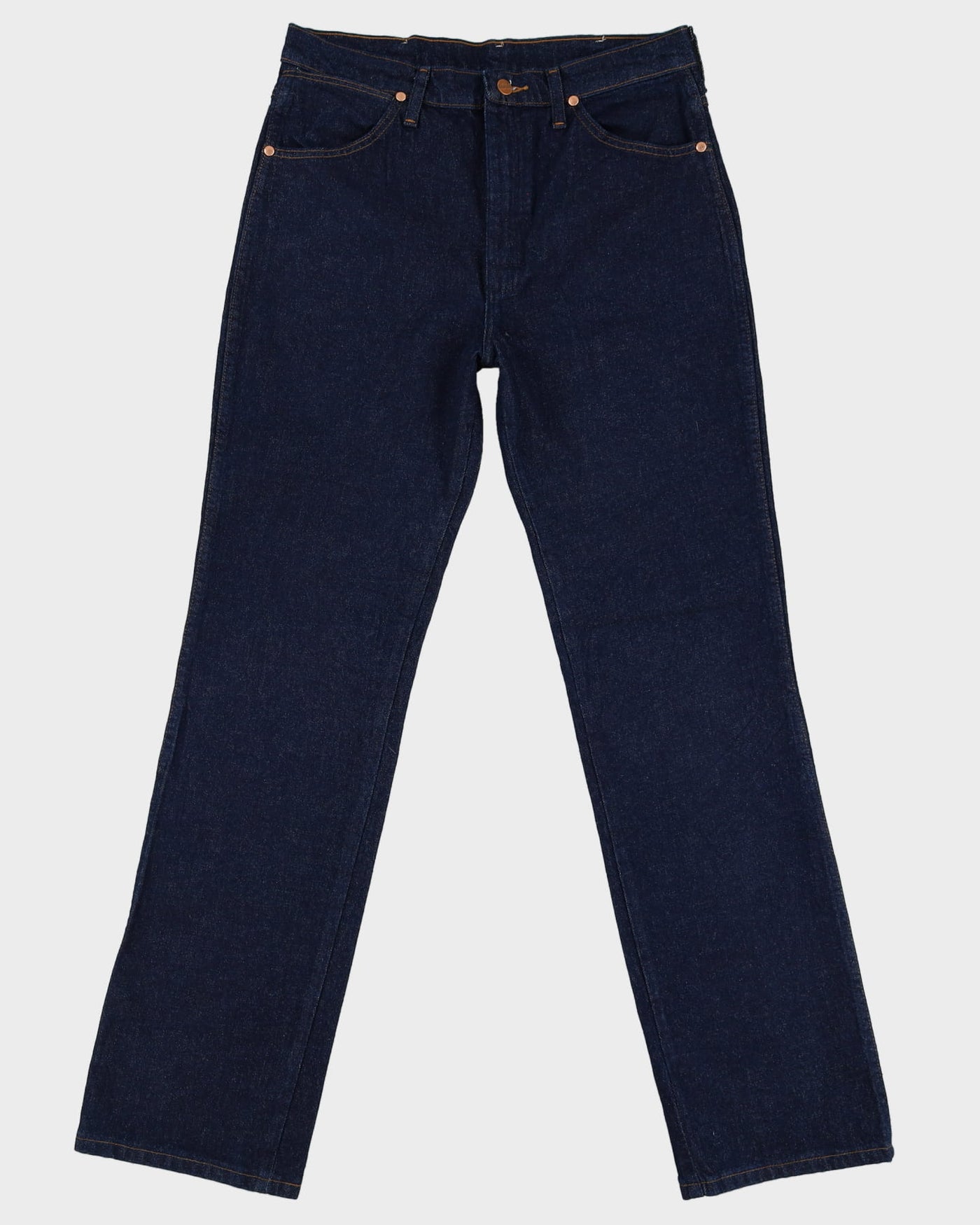 Deadstock With Tags Wrangler Dark Wash Navy Jeans - W33 L34