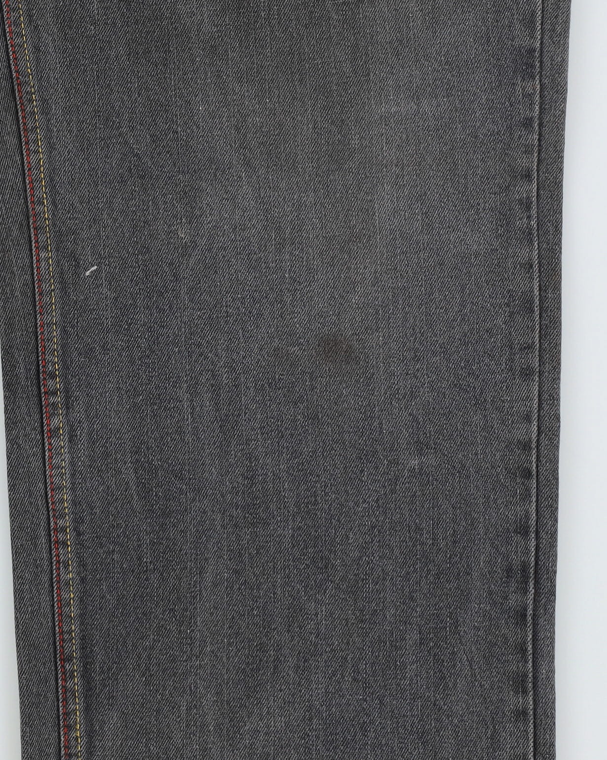 Vintage 90s Coogi Grey Colourful Embroidered Dark Wash Jeans - W32 L34