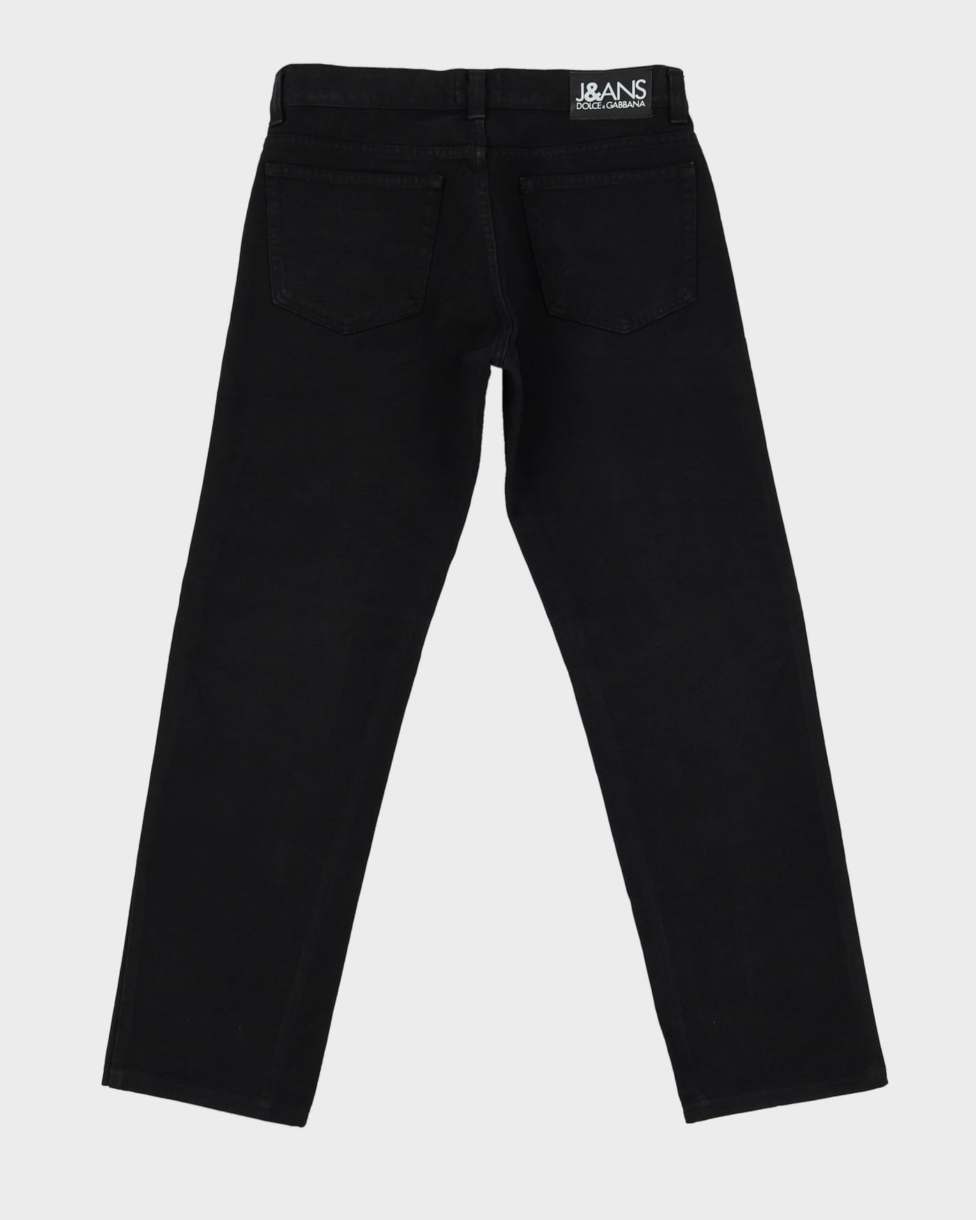 Vintage 90s Dolce & Gabbana Black Dark Wash Jeans - W33 L31