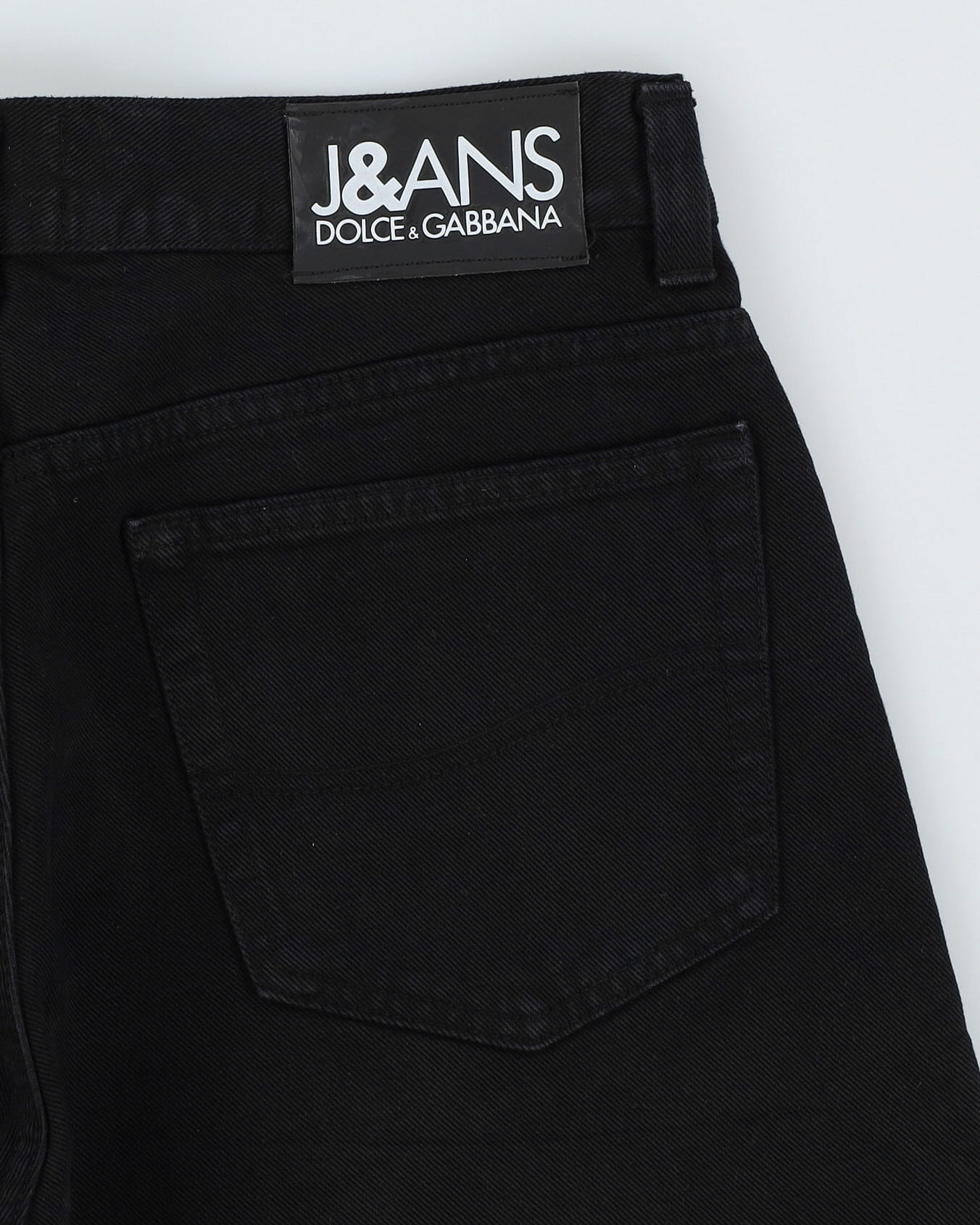 Vintage 90s Dolce & Gabbana Black Dark Wash Jeans - W33 L31