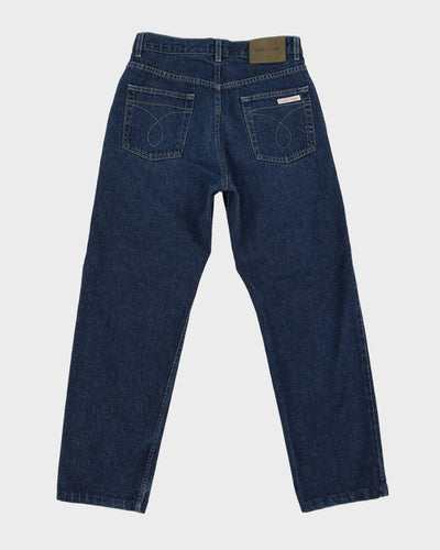 Vintage 90s Calvin Klein Dark Wash Jeans - W30 L29