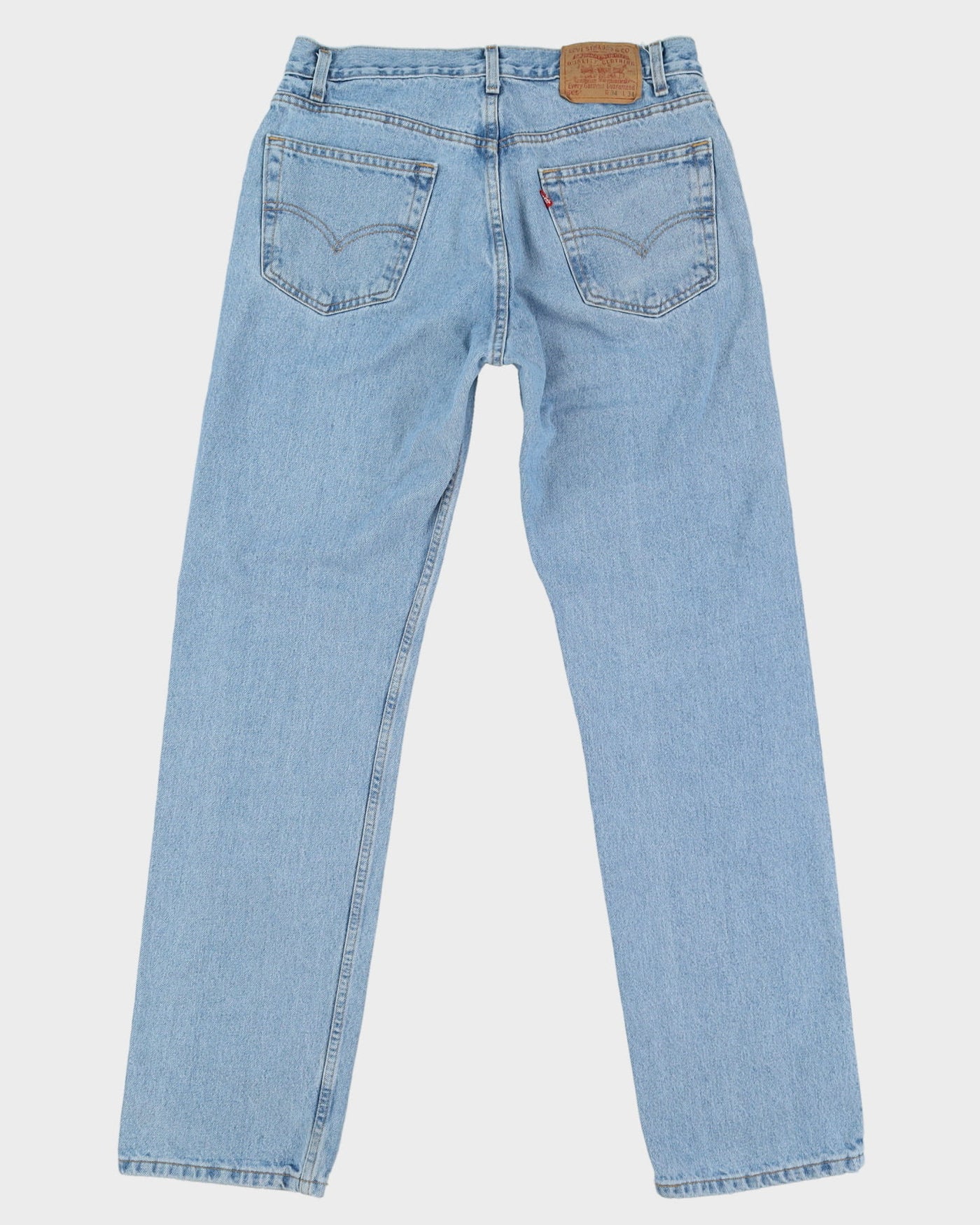 Vintage 80s Levi's 505 Blue Light Wash Jeans - W34 L34