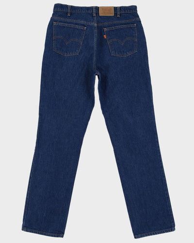 Vintage 90s Levi's 619 Navy Dark Wash Jeans - W34 L34