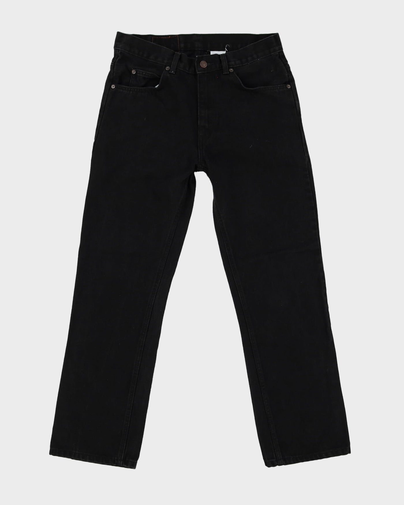 Vintage 90s Levi's Orange Tab Black Dark Wash Jeans - W33 L30