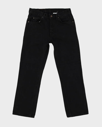Vintage 90s Levi's Orange Tab Black Dark Wash Jeans - W33 L30
