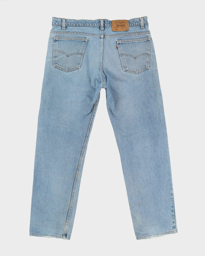 Vintage 90s Levi's 505 Orange Tab Blue Light Wash Jeans - W38 L30