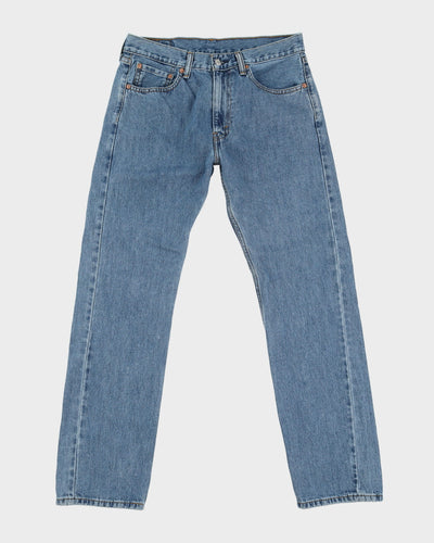 Levi's 505 Blue Medium Wash Jeans - W32 L32