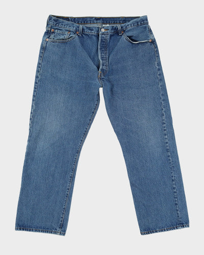 Levi's 501 Blue Medium Wash Jeans - W38 L30