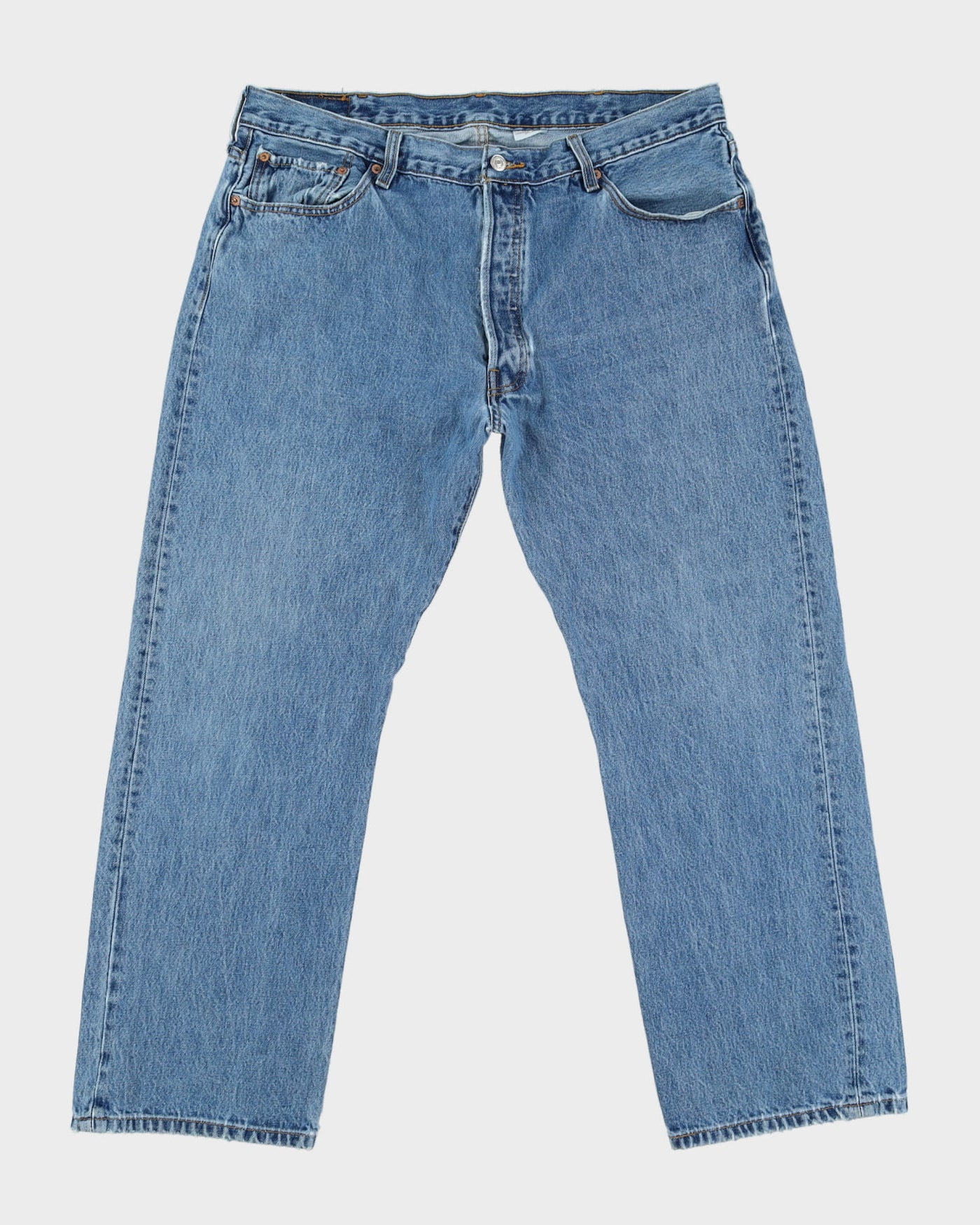 Levi's 501 Blue Medium Wash Jeans - W38 L30